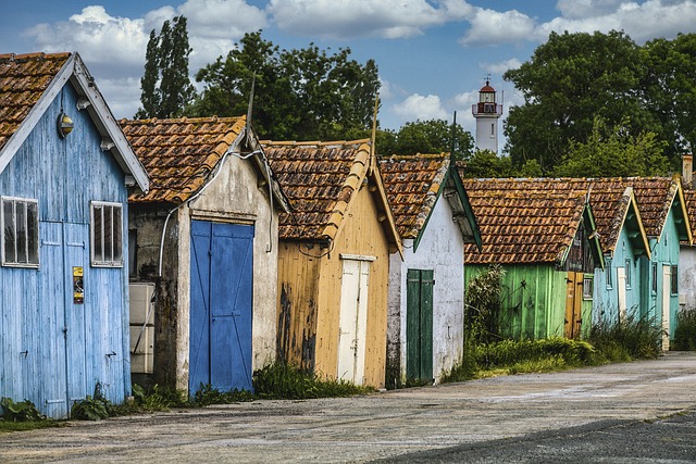 Cabane dans le nord de la France