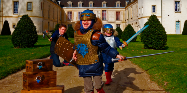 Chasse au trésor déguisé au Chateau de Condé