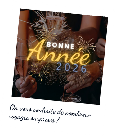 On vous souhaite de nombreux voyages surprises